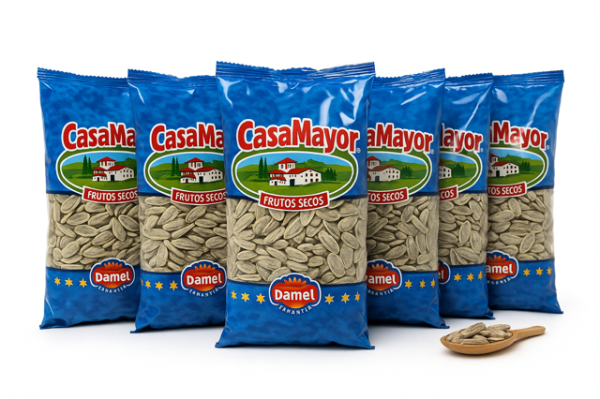 6 x 250g Casa Mayor Sti geröstet & gesalzene Sonnenblumenkerne