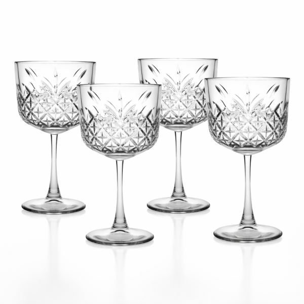 PASABAHCE 440237 Timeless Weingläser, Sektgläser 4er-Set 500ml