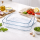 Pasabahce Borcam 159028 2er-Set Auflaufformen 28x28x6cm und 22x22x6cm