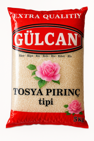 Gülcan Tosya Reis - Tosya Pirinc 5 Kg