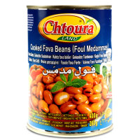 4 x 400g Chtoura Land Foul Medammas - Fava Bohnen  in Dose