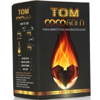 4 x 1 Kg TOM Cococha Gold Shisha Kohle aus...