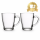 Pasabahce 55531 Teeglas Glasbecher mit Henkel Basic 340 ml (2 er Set)
