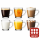 3 x 2er Set - Pasabahce 55531 Teeglas mit Henkel Basic 340ml