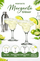 2 x Pasabahce Capri 44386 Margarita Gläser Glas Schalen Cocktailgläser 305cc.