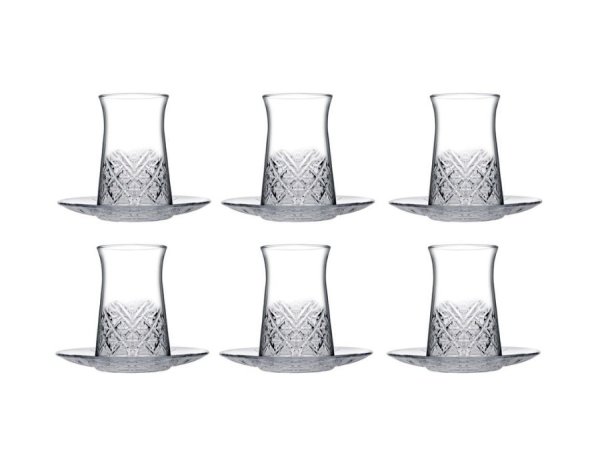 Pasabahce 96991 Timeless 12-Teiliges Teeservice Für 6 Personen